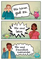 Vorschau - Poster - 20 Klassenregeln - Monster für die Monsterklasse (Grundschule) - Seite 2