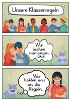 Vorschau - Poster - 20 Klassenregeln - Nilpferd für die Nilpferdklasse (Grundschule) - Seite 1