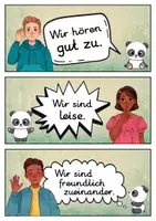 Vorschau - Poster - 20 Klassenregeln - Panda für die Pandaklasse (Grundschule) - Seite 2