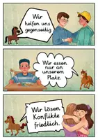 Vorschau - Poster - 20 Klassenregeln - Pferd für die Pferdeklasse (Grundschule) - Seite 3