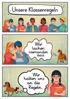 Vorschau - Poster - 20 Klassenregeln - Pferd für die Pferdeklasse (Grundschule) - Seite 1