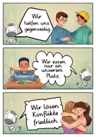 Vorschau - Poster - 20 Klassenregeln - Zebra für die Zebraklasse (Grundschule) - Seite 3