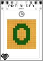 Vorschau - Arbeitsblätter - Pixelbilder: Pixel-Art und Informatik Ziffern - Seite 3