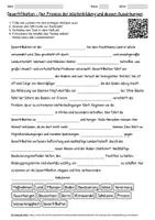 Vorschau - Arbeitsblätter - Arbeitsblatt "Desertifikation - Der Prozess der Wüstenbildung und dessen Auswirkungen" + interaktive Lösung & MP3 + Mindmap + Infografik - Deckblatt