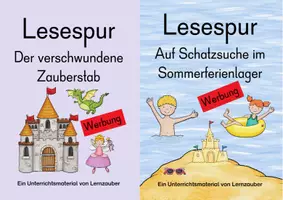 Vorschau - Arbeitsblätter - Gratis-Malblatt Lesespur Santa sitzt fest - Seite 3
