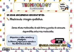 Vista previa - Juegos / Gamificación - TECHNOLOGY - Flashcards - @hello.teacher.ana - página 2