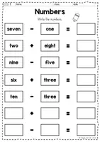 Vorschau - Arbeitsblätter - Numbers - Arbeitsblätter und Interactive für die Grundschule - Seite 3