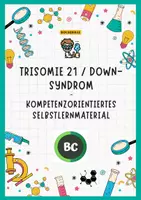 Vorschau - Stundenentwürfe - Trisomie 21 / Down-Syndrom - Arbeitsblatt / Unterrichtsmaterial - Deckblatt