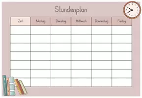 Vorschau - Anderer Materialtyp - Stundenpläne zum Beschreiben - Seite 3