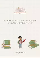 Vorschau - Arbeitsblätter - Die "Ringparabel" - Eine Parabel der Aufklärung entschlüsseln - Deckblatt