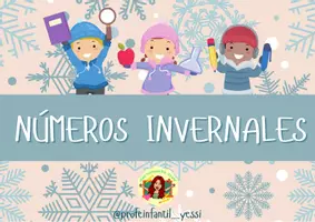 Vista previa - Unidades / Secuencias / Situaciones de Aprendizaje - Números invernales - Portada