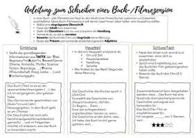 Vorschau - Stundenentwürfe - Schreibworkshop: Buch-/Filmrezension - Seite 3