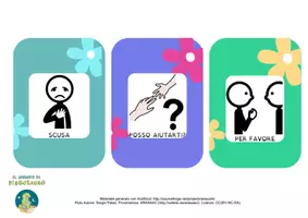 anteprima - Materiale di supporto/inclusione - Flashcard delle parole gentili - Pagina 1