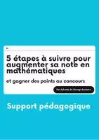 Aperçu - Apprentissages en autonomie - Formation : comment augmenter ses notes en maths - Page de couverture