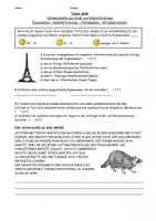 Vorschau - Arbeitsblätter - Deutsch Schwerpunkte der Groß- und Kleinschreibung - Deckblatt