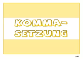 Vorschau - Merkblätter - Lernplakate - Kommasetzung im Überblick - Seite 1
