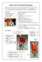Vorschau - Arbeitsblätter - Sockenpuppe Unterrichtsmaterial - Seite 3