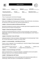 Vorschau - Arbeitsblätter - Chemie-Klassenarbeit Thema Periodensystem und chemische Bindungen - Deckblatt
