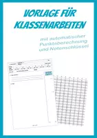 Vorschau - Test - XXL Lehrertools Paket – Klassenarbeit erstellen & auswerten + Elternbriefe automatisch | Word & Excel | Kl. 5–10 - Seite 1
