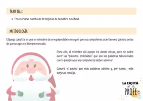 Vista previa - Juegos / Gamificación - "Palabras prohibidas" de Navidad - página 2
