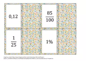 Aperçu - Jeux - La bataille des fractions, pourcentages et nombres décimaux - Page 3