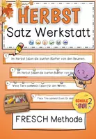 Vorschau - Arbeitsblätter - Satzwerkstatt FRESCH Methode / Herbst / Sätze überarbeiten - Deckblatt