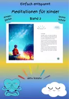 Vorschau - Bildkarten - Meditationen für Kinder (Band 2) - einfach entspannt - Deckblatt
