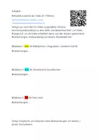 Vorschau - Arbeitsblätter - Kompositionsanalyse_die Bauernhochzeit von Bruegel d.Ä. - Seite 1