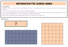 Vorschau - Stationenlernen - HÖHENSATZ (Satzgruppe des Pythagoras) - Legeübung / Klettübung - Seite 1