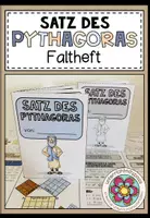 Vorschau - Merkblätter - SATZ DES PYTHAGORAS - Faltheft (Merkheft) - Deckblatt