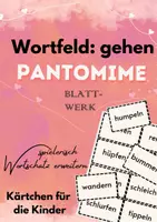 Vorschau - Spiele - Pantomime zum Wortfeld gehen - Deckblatt