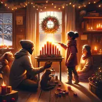 Vorschau - Arbeitsblätter - Adventszeit - Advent - Infotext + Aufgaben zum Leseverstehen / Textverständnis - Deckblatt