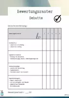Vorschau - Anderer Materialtyp - Bewertungsraster Debatte - Seite 2