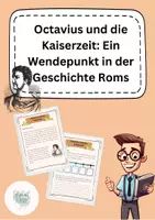 Vorschau - Arbeitsblätter - Augustus: Die Kaiserzeit beginnt - Deckblatt