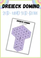 Vorschau - Spiele - Dreieck Domino - Spiel zum Einmaleins - 2er- und 3er-Reihen - Seite 3