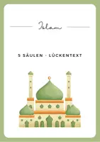 Vorschau - Arbeitsblätter - Islam - Fünf Säulen - Übersicht und Wissens-Rätsel - Seite 2