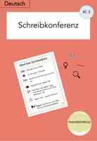 Vorschau - Merkblätter - Schreibkonferenz - Deckblatt