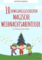 Vorschau - Spiele - 10 Bewegungsgeschichten: Magische Weihnachtsabenteuer - Deckblatt