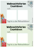 Vorschau - Poster - Weihnachten/Weihnachtsferien - Countdown - Seite 2