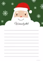 Vorschau - Mal- und Bastelvorlagen - Wunschzettel Kopiervorlage Deutsch Weihnachten Winter - Seite 3