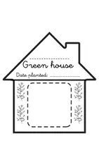 Vista previa - Manualidades / Dibujos para colorear - Green house para trabajar las plantas - Portada