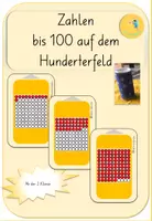 Vorschau - Spiele - Lernkarten für die Zauberröhre: Zahlen bis 100 auf dem Hunderterfeld - Deckblatt