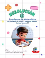 Vista previa - Hojas de trabajo - Cuaderno Resolución de Problemas de Matemática - Portada