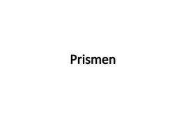 Vorschau - Präsentationen/Tafelbilder - 📦Materialpaket: PRISMEN (7x fertige Präsentation) - Seite 1