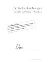 Vorschau - Lehrpläne/Lehrermaterial - Schülerbeobachtung - Klasse 1/2 - Seite 3