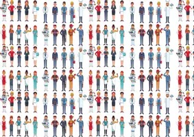 Vorschau - Bildkarten - Berufe und Arbeitsorte auf Englisch - Seite 3