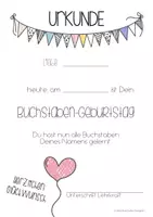 Vorschau - Arbeitsblätter - Paket: Buchstabengeburtstag - Seite 3