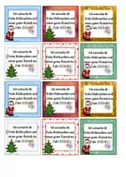 Vorschau - Bildkarten - Feriengruß Weihnachten Neujahr 2024 Freebie kostenlos - Seite 1