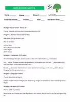 Vorschau - Arbeitsblätter - Biologie-Klassenarbeit - Klasse 10 Thema Genetik und Evolution - Deckblatt