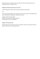 Vorschau - Arbeitsblätter - Englisch-Klassenarbeit - Klasse 6 Thema Everyday Activities and Hobbies - Seite 1